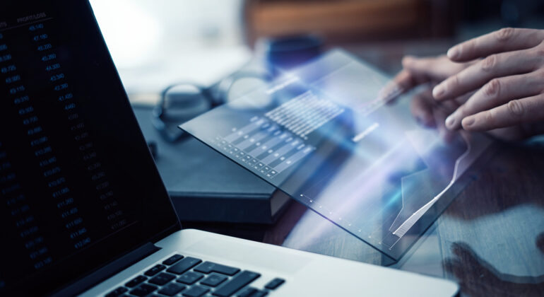 Using hi technology digital tablet