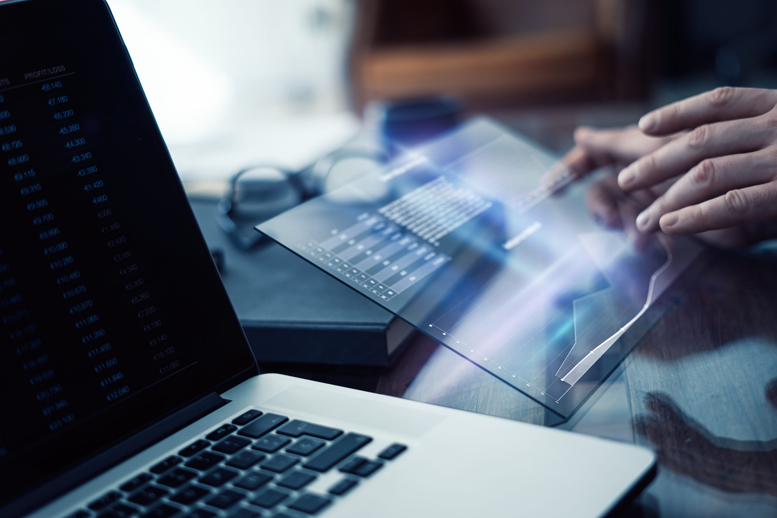 Using hi technology digital tablet